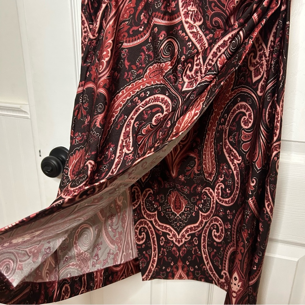 Etro Paisley Print One Shoulder Dress - Picture 9 of 16
